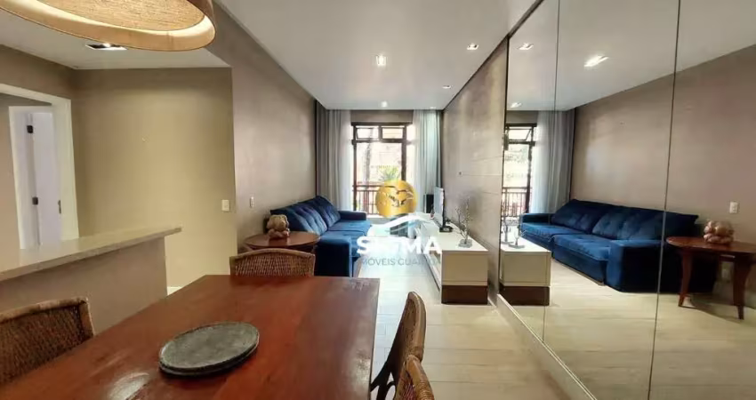 Apartamento com 2 dormitórios  (1 suíte), lazer, à venda - enseada - guarujá sp.