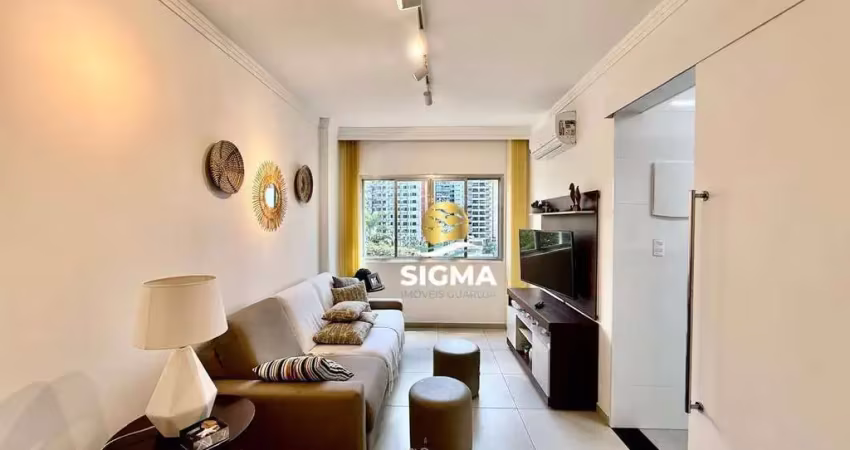 Apartamento com 2 dormitórios sendo 1 suíte  à venda, 85 m² por r$ 520.000 - pitangueiras - guarujá/sp