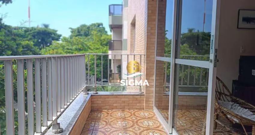 Apartamento com 3 dormitórios à venda, 200 m² por r$ 450.000,00 - enseada - guarujá/sp