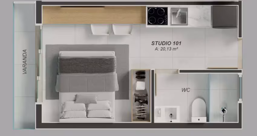Apartamento à venda na Rua Rosa de Lourdes Guimarães, Aeroclube, João Pessoa