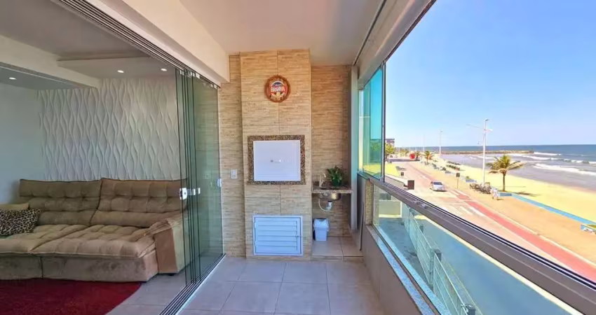 Apartamento frente ao mar - praia central de barra velha/sc