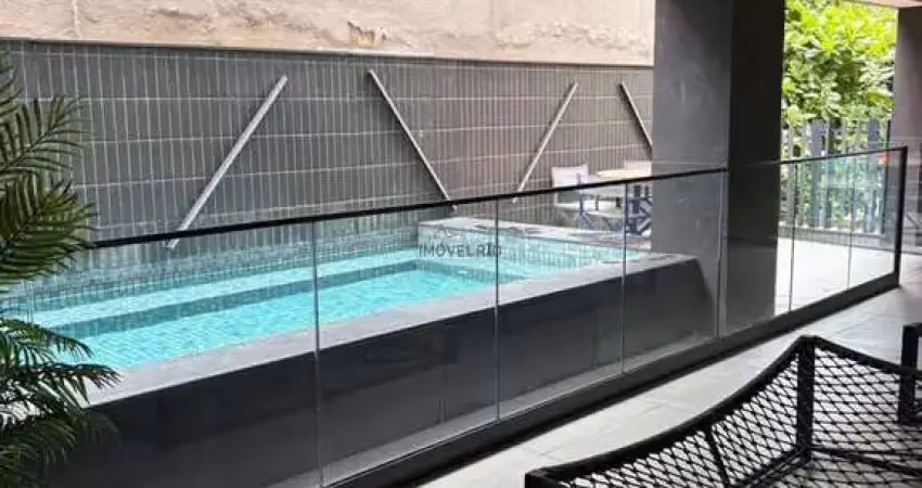 Apartamento de 2 quartos na gávea com vista livre e próximo à puc-rio