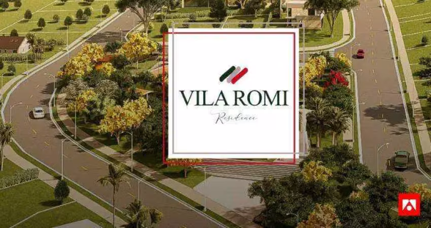Terreno à venda no residencial vila romi em santa bárbara d'oeste