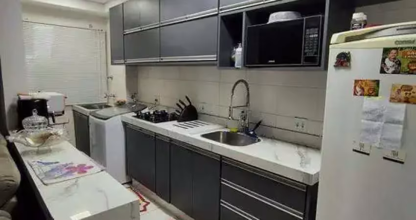 Apartamento à venda no vila bergamo residencial em santa bárbara d'oeste com 2 quartos (1 suíte) e 1 vaga de garagem
