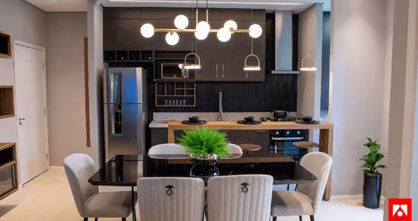 Apartamento à venda no residencial lazuli em santa bárbara d'oeste com 2 quartos (1 suíte) e 2 vagas de garagem