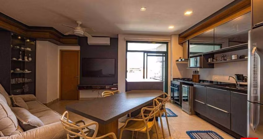 Apartamento à venda no Condomínio Reserva DNA em Ubatuba com 1 quarto (1 suíte) e 1 vaga de garagem