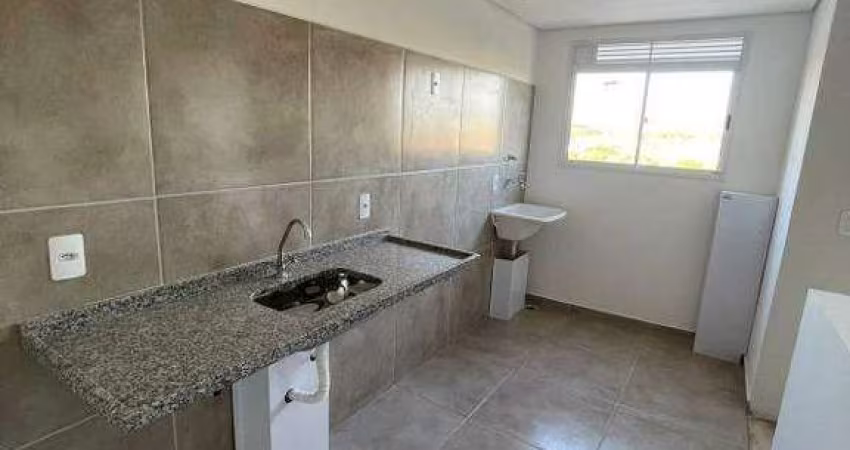 Apartamento á venda no Residencial Portal dos Ipês em Santa Bárbara d'Oeste com 2 quartos (1 suítes) e 2 vagas de garagem
