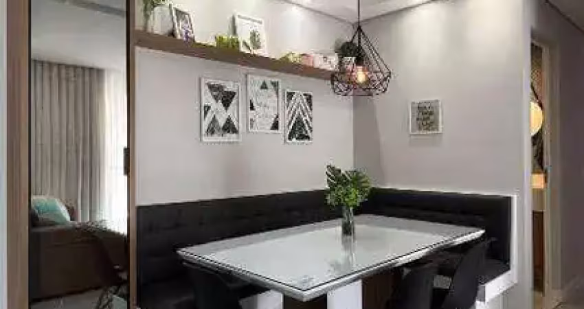 Apartamento à venda no residencial liberty garden em santa bárbara d'oeste com 2 suítes e 1 vaga de garagem