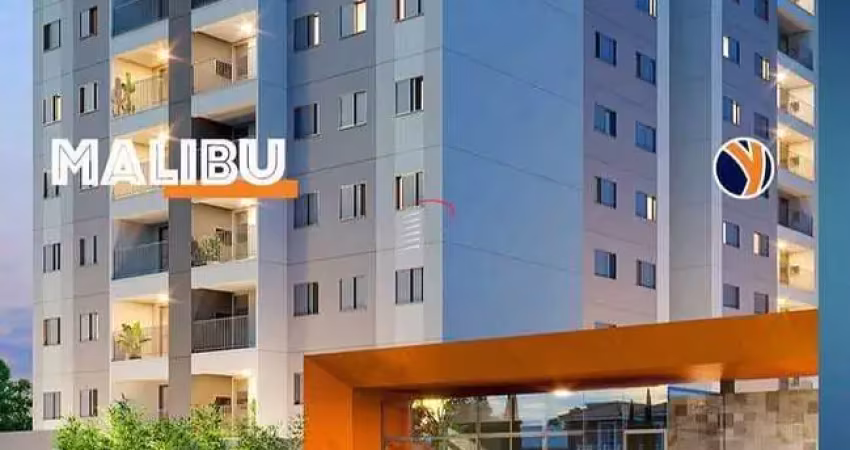 Ed. malibu - *direitos* + saldo devedor - apartamento a venda com 2 dormitórios (1 suíte), 1 vaga -
