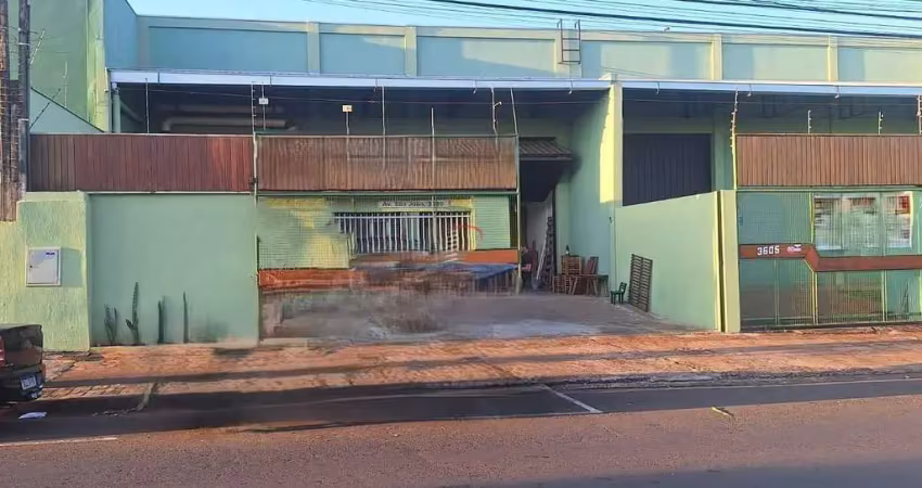 Barracão comercial para locação com 300m² - antares, londrina, pr