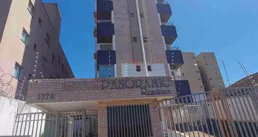 Ed. panoramic - kitnet para locação com 1 dormitório, 1 vaga - centro, londrina, pr