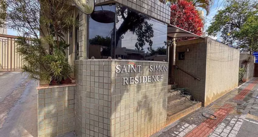 Ed. saint simon - apartamento duplex para locação  1 suite, 1 vaga, 78.69m², centro, londrina - pr