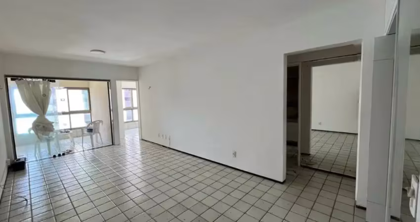 Lindo apartamento de 3 quartos com 90m² em boa viagem