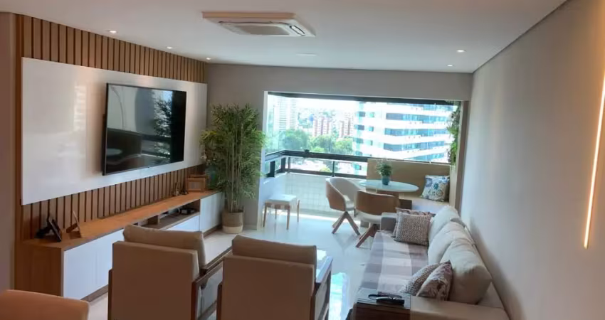 Apartamento reformado | 130m² | 4 quartos - 2 suítes | em parnamirim - - recife