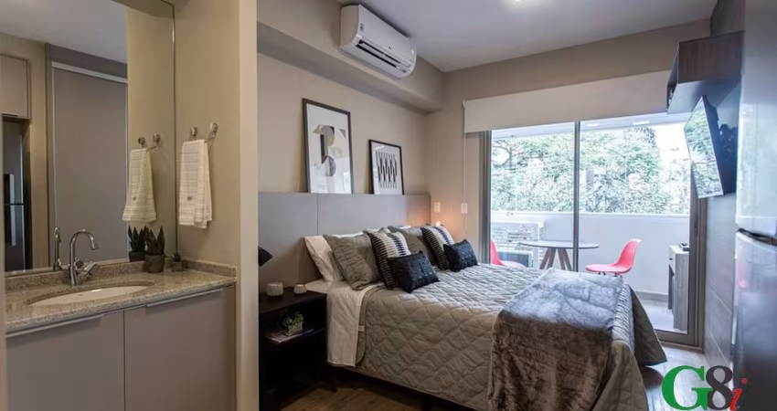 Apartamento com 1 quarto à venda na Rua Girassol, 1280, Vila Madalena, São Paulo