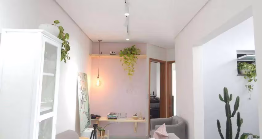 Apartamento à venda, 46 m² por r$ 320.000,00 - vila scarpelli - santo andré/sp