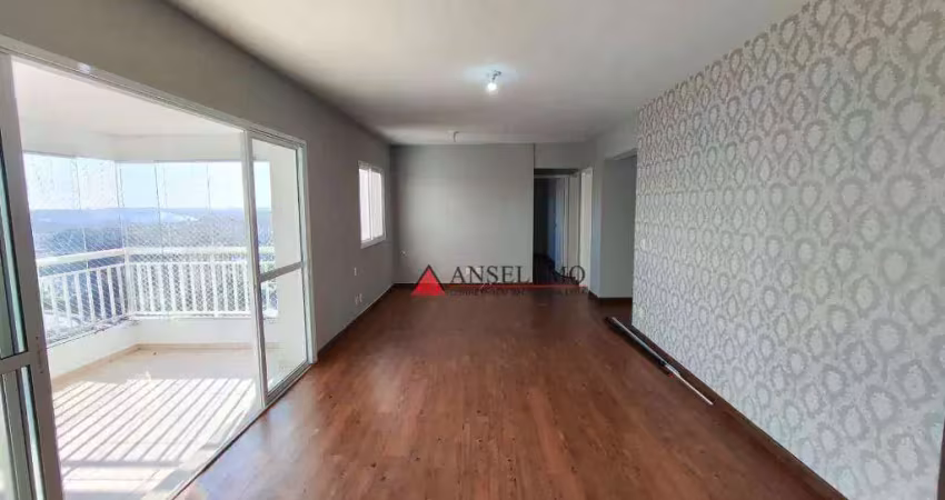 Apartamento com 2 dormitórios para alugar, 107 m² por R$ 6.044,10/mês - Vila Dusi - São Bernardo do Campo/SP