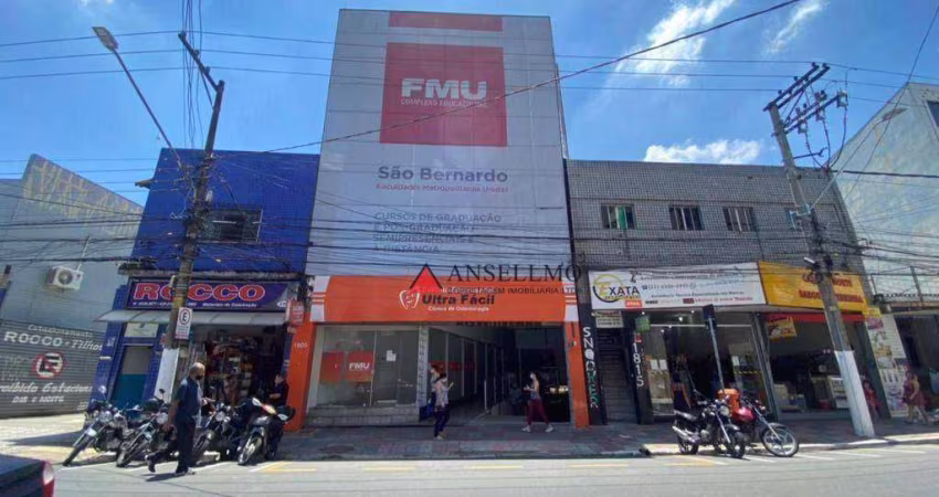 Loja para alugar, 50 m² por R$ 1.668,00/mês - Centro - São Bernardo do Campo/SP