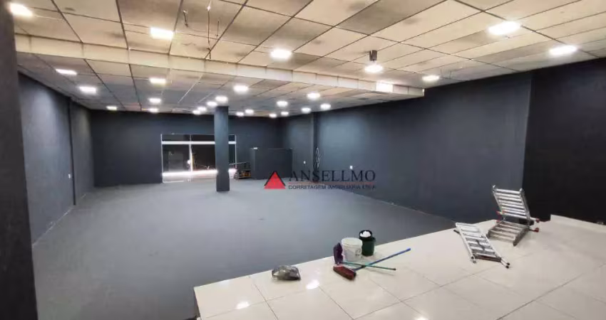 Salão para alugar, 373 m² por r$ 12.530,00/mês - rudge ramos - são bernardo do campo/sp