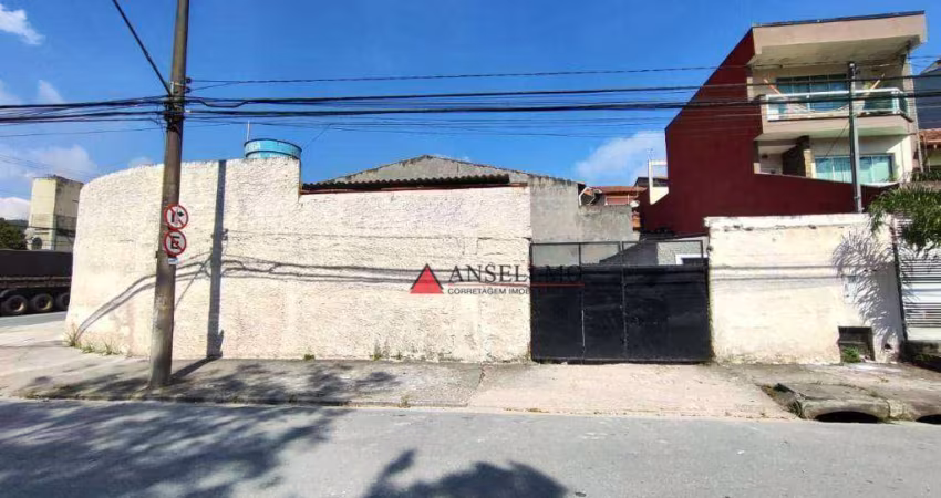 Galpão, 250 m² - venda por R$ 671.000,00 ou aluguel por R$ 5.200,00/mês - Parque Selecta(Montanhão) - São Bernardo do Campo/SP