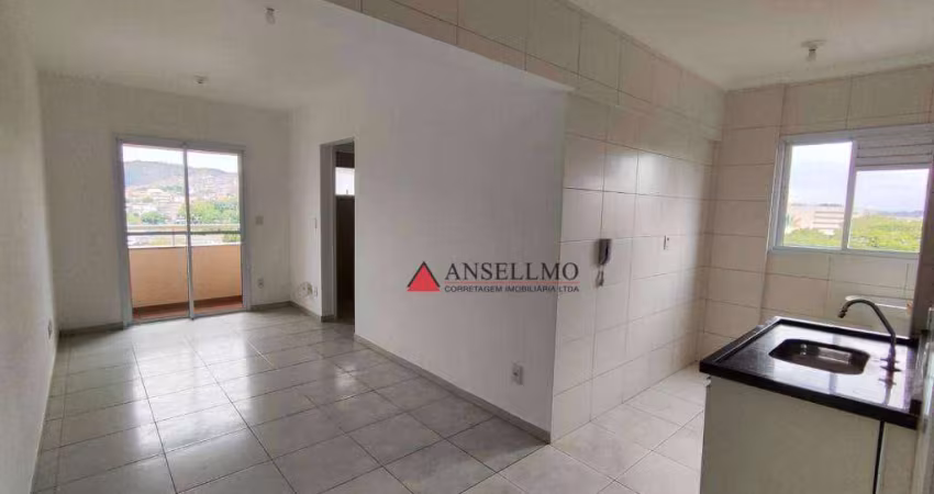 Apartamento com 2 dormitórios para alugar, 50 m² por R$ 2.050/mês - Centro - São Bernardo do Campo/SP