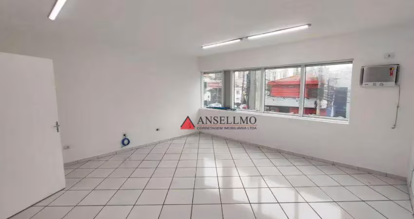 Sala para alugar, 50 m² por r$ 2.644,19/mês - jardim do mar - são bernardo do campo/sp