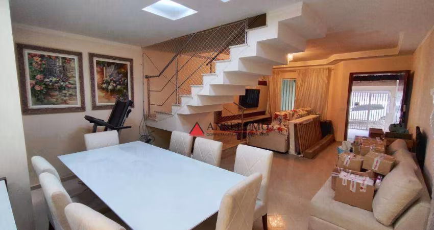 Sobrado com 3 dormitórios, 163 m² - venda por R$ 750.000,00 ou aluguel por R$ 4.263,91/mês - Jardim Santo Ignácio - São Bernardo do Campo/SP