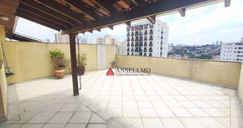Cobertura duplex com 3 dormitórios à venda, 176 m² por R$ 850.000 - Rudge Ramos - São Bernardo do Campo/SP