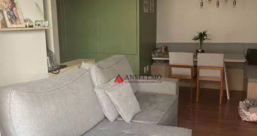 Apartamento com 2 dormitórios à venda, 51 m² por R$ 403.000,00 - Utinga - Santo André/SP