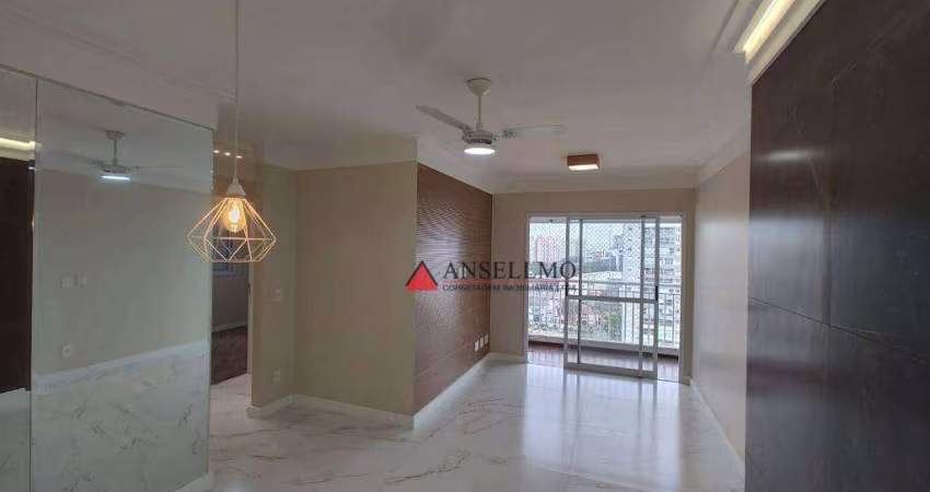 Apartamento com 3 dormitórios à venda, 83 m² por R$ 889.000,00 - Centro - São Caetano do Sul/SP