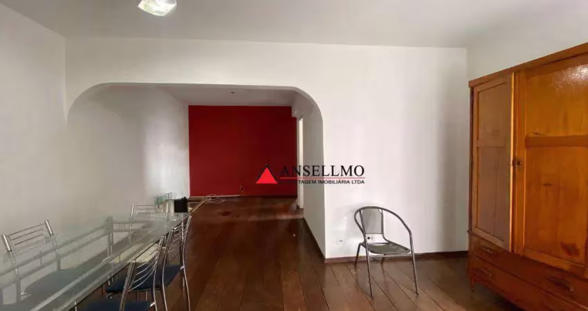 Apartamento mobiliado com 2 dormitórios para alugar, 90 m² por r$ 3.315/mês - vila lusitânia - são bernardo do campo/sp
