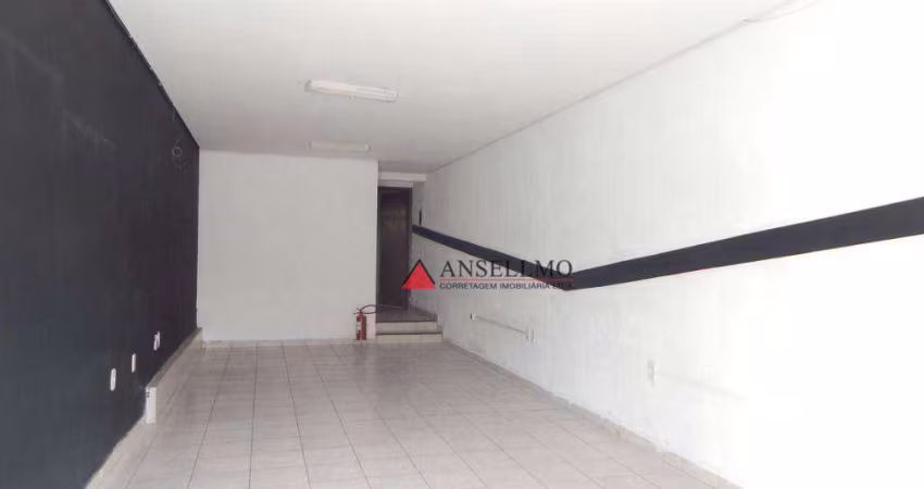 Salão para alugar, 60 m² por R$ 3.143,73/mês - Assunção - São Bernardo do Campo/SP