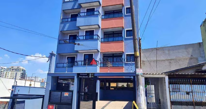 Apartamento com 2 dormitórios à venda, 60 m² por R$ 376.000 - Baeta Neves - São Bernardo do Campo/SP