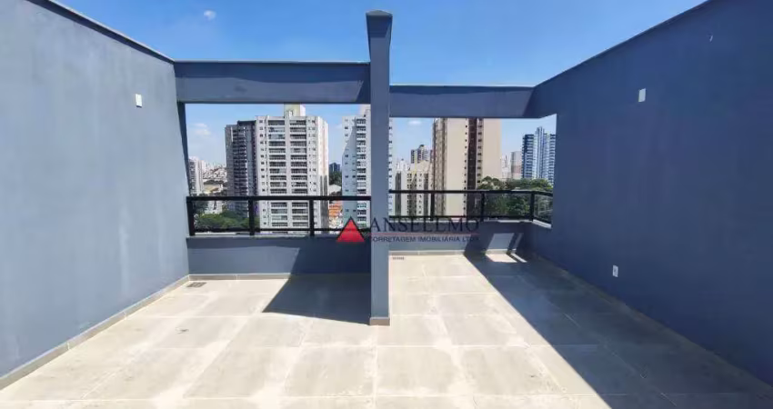 Apartamento COBERTURA DUPLEX com 2 dormitórios à venda, 112 m² por R$ 673.000 - Baeta Neves - São Bernardo do Campo/SP