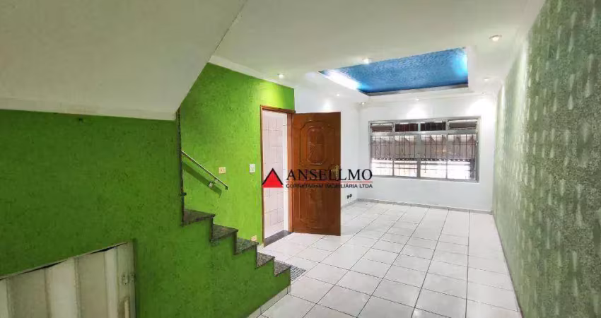 Sobrado com 3 dormitórios à venda, 150 m² por r$ 730.000,00 - assunção - são bernardo do campo/sp