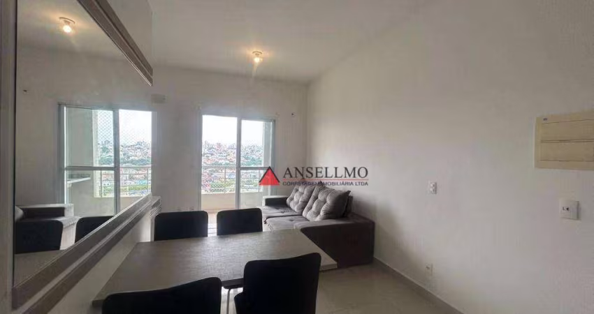 Apartamento com 1 dormitório para alugar, 42 m² por R$ 3.093,00/mês - Jardim do Mar - São Bernardo do Campo/SP