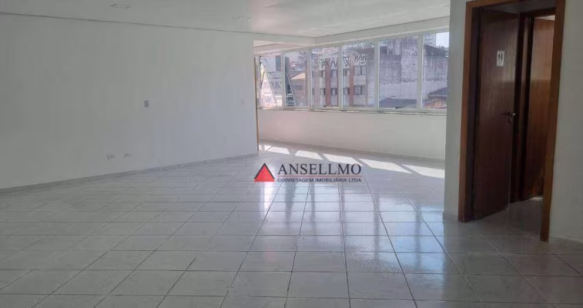 Sala para alugar, 80 m² por R$ 2.820,00/mês - Assunção - São Bernardo do Campo/SP