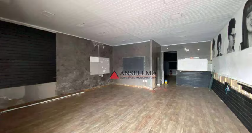 Salão para alugar, 120 m² por r$ 6.000,00/mês - centro - são bernardo do campo/sp