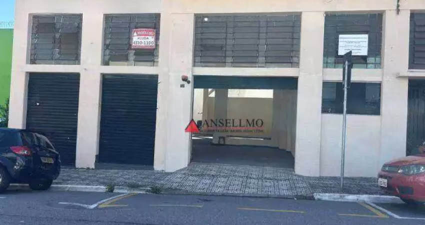 Salão para alugar, 140 m² por r$ 6.000,00/mês - vila olga - são bernardo do campo/sp
