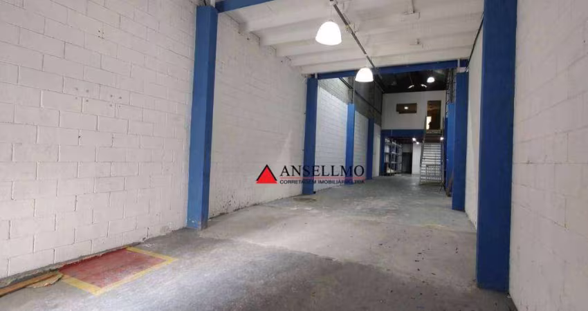 Galpão para alugar, 390 m² por R$ 11.498,43/mês - Rudge Ramos - São Bernardo do Campo/SP