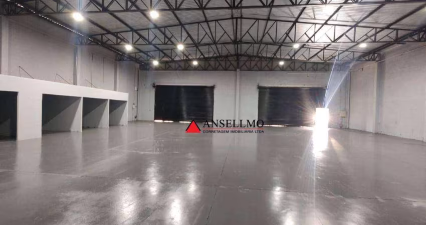 Galpão para alugar, 593 m² por R$ 35.452,16/mês - Rudge Ramos - São Bernardo do Campo/SP
