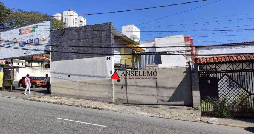 Terreno para alugar, 406 m² por R$ 9.010,00/mês - Vila Campestre - São Bernardo do Campo/SP