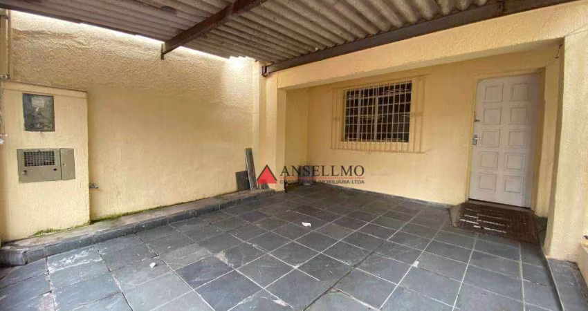 Sobrado com 3 dormitórios para alugar, 130 m² por R$ 2.818,33/mês - Centro - São Bernardo do Campo/SP
