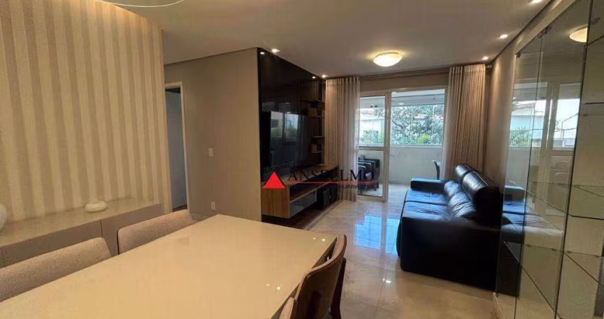 Apartamento com 3 dormitórios para alugar, 84 m² por R$ 6.560,00/mês - Centro - São Bernardo do Campo/SP