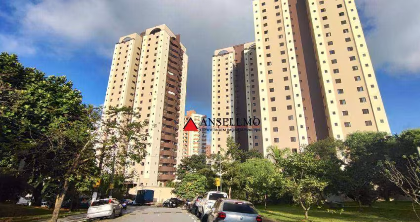 Apartamento com 3 dormitórios para alugar, 107 m² por R$ 5.244,00/mês - Chácara Inglesa - São Bernardo do Campo/SP