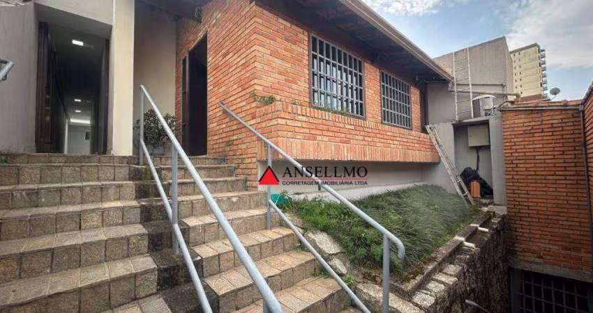 Casa, 240 m² - venda por R$ 1.600.000,00 ou aluguel por R$ 12.330,00/mês - Centro - Santo André/SP