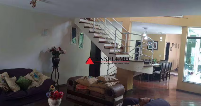 Sobrado com 3 dormitórios à venda, 417 m² por r$ 1.350.000,00 - parque dos pássaros - são bernardo do campo/sp