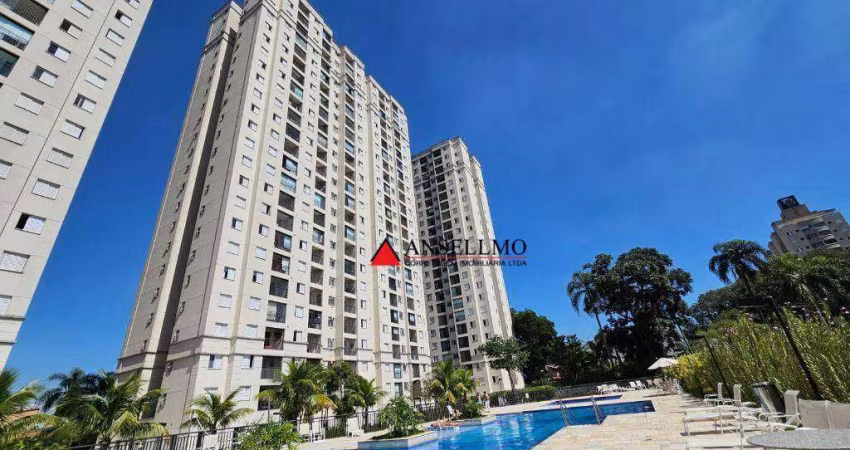 Apartamento com 2 dormitórios à venda, 55 m² por R$ 445.000 - Vila Euclides - São Bernardo do Campo/SP