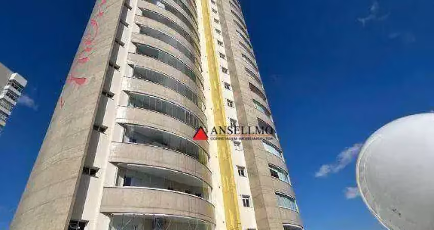 Apartamento com 3 suítes para alugar, 154 m² por R$ 9.796/mês - Vila Assunção - Santo André/SP