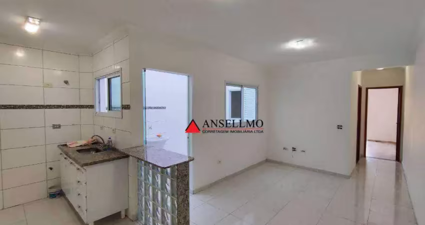 Apartamento com 2 dormitórios à venda, 55 m² por r$ 360.000,00 - jardim paraíso - santo andré/sp